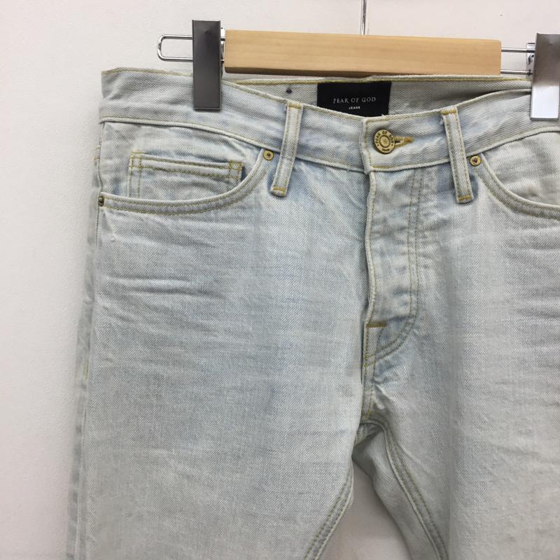 フィアーオブゴッド Fear of God パンツ デニム、ジーンズ Fifth Collection スキニーデニム 29インチ インディゴ / インディゴ / メンズ USED 古着 中古 10095875