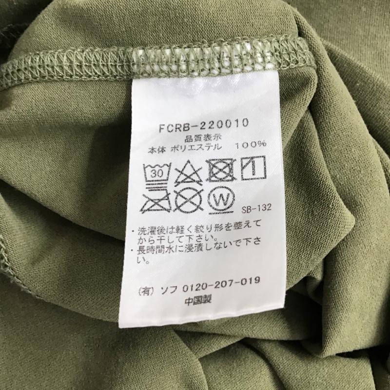 エフシーレアルブリストル F.C.Real Bristol Tシャツ 半袖 FCRB-220010 POLARTEC POWER DRY AUTHENTIC LOGO TEE XL ロゴ、文字 カーキ / カーキ / メンズ USED 古着 中古 10095976