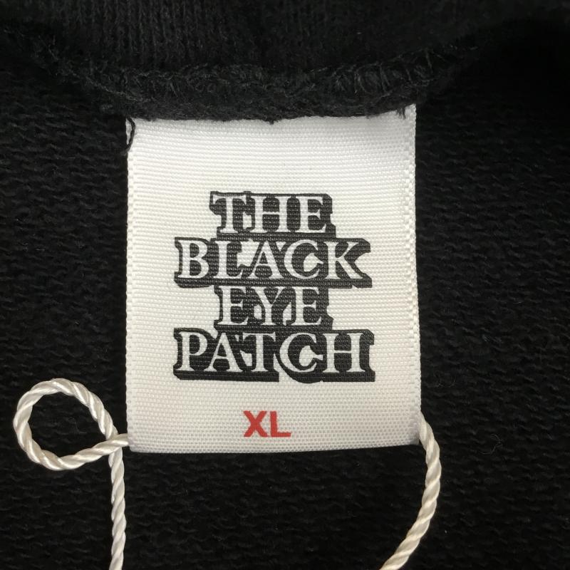 ブラックアイパッチ Black eye patch パーカー 長袖 ラインストーン フーディ タグ付 XL ロゴ、文字 黒 / ブラック / メンズ USED 古着 中古 10095987