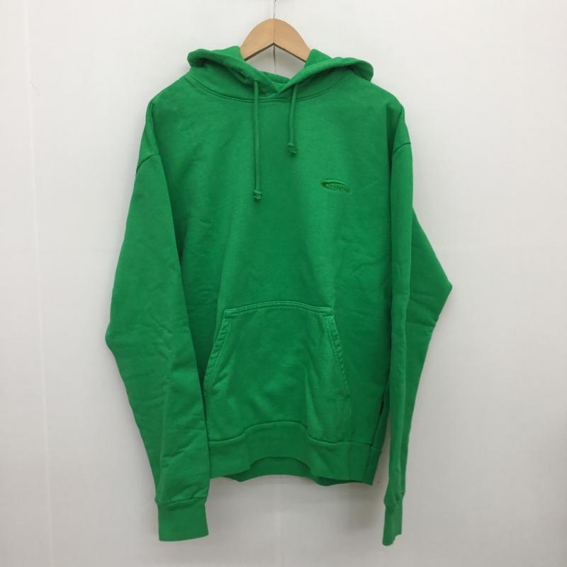 ヌーン・グーンズ Noon Goons パーカー 長袖 L ロゴ、文字 緑 / グリーン / メンズ USED 古着 中古 10095989