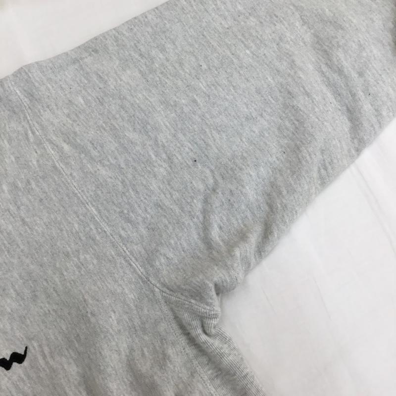 チャンピオン Champion トレーナー 長袖 REVERSE WEAVE リバースウィーブ 90s USA製 L ロゴ、文字 X 刺繍 灰 / グレー / メンズ USED 古着 中古 10095992
