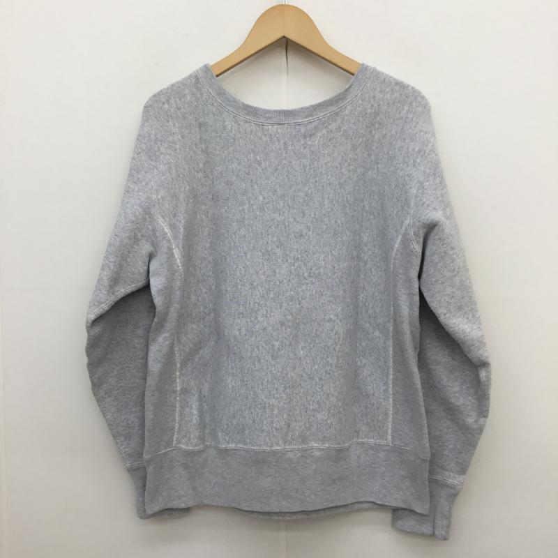 スタンダード カリフォルニア STANDARD CALIFORNIA トレーナー 長袖 champion Reverse Weave チャンピオン リバースウィーブ M ロゴ、文字 灰 / グレー / メンズ USED 古着 中古 10095994