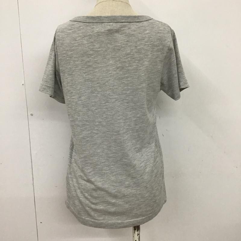 チャンピオン Champion Tシャツ 半袖 CW-T371R ロゴ L ロゴ、文字 灰 / グレー / レディース USED 古着 中古 10096090