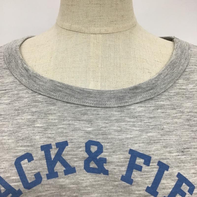 チャンピオン Champion Tシャツ 半袖 CW-T371R ロゴ L ロゴ、文字 灰 / グレー / レディース USED 古着 中古 10096090