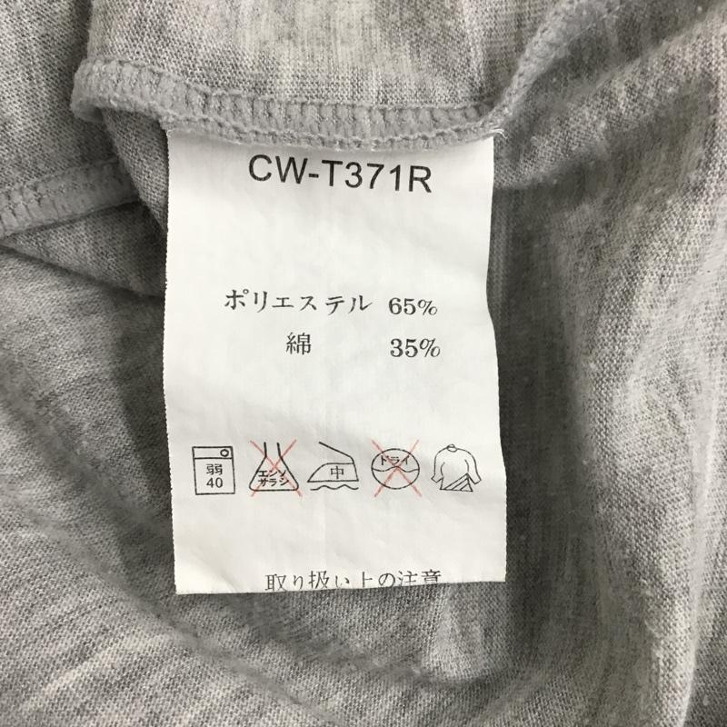 チャンピオン Champion Tシャツ 半袖 CW-T371R ロゴ L ロゴ、文字 灰 / グレー / レディース USED 古着 中古 10096090
