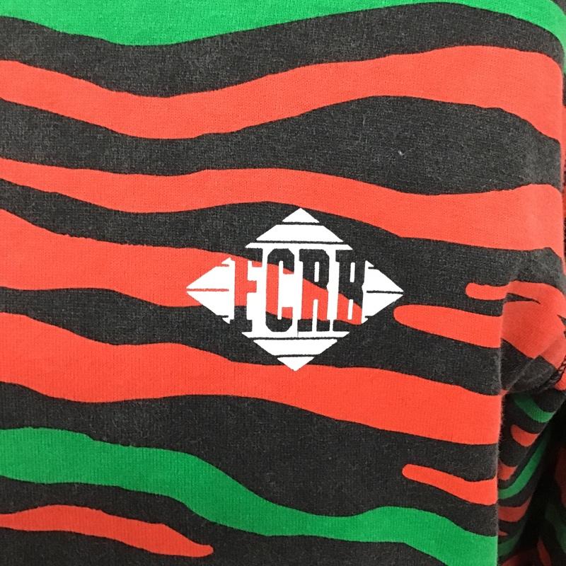 エフシーレアルブリストル F.C.Real Bristol パーカー 長袖 396333-010 ロゴ L 総柄 黒 / ブラック / X 赤 / レッド / X 緑 / グリーン / メンズ USED 古着 中古 10096099