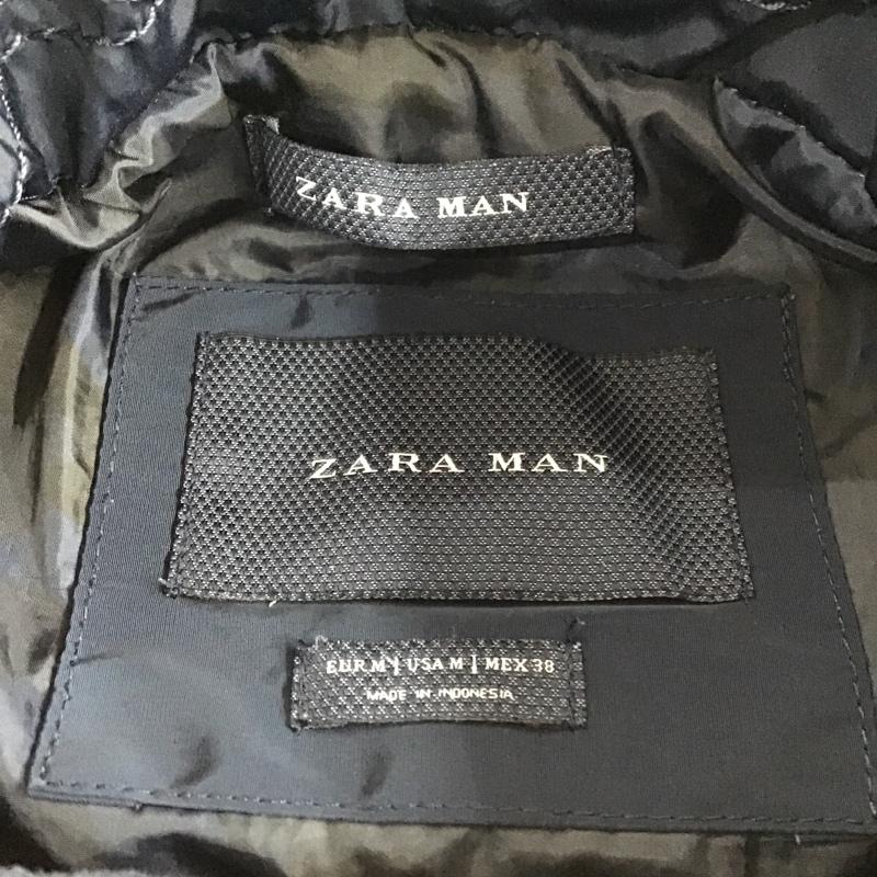 ザラメン ZARA MAN ベスト ベスト 6398 658 401 キルティング M 無地 紺 / ネイビー / メンズ USED 古着 中古 10096101