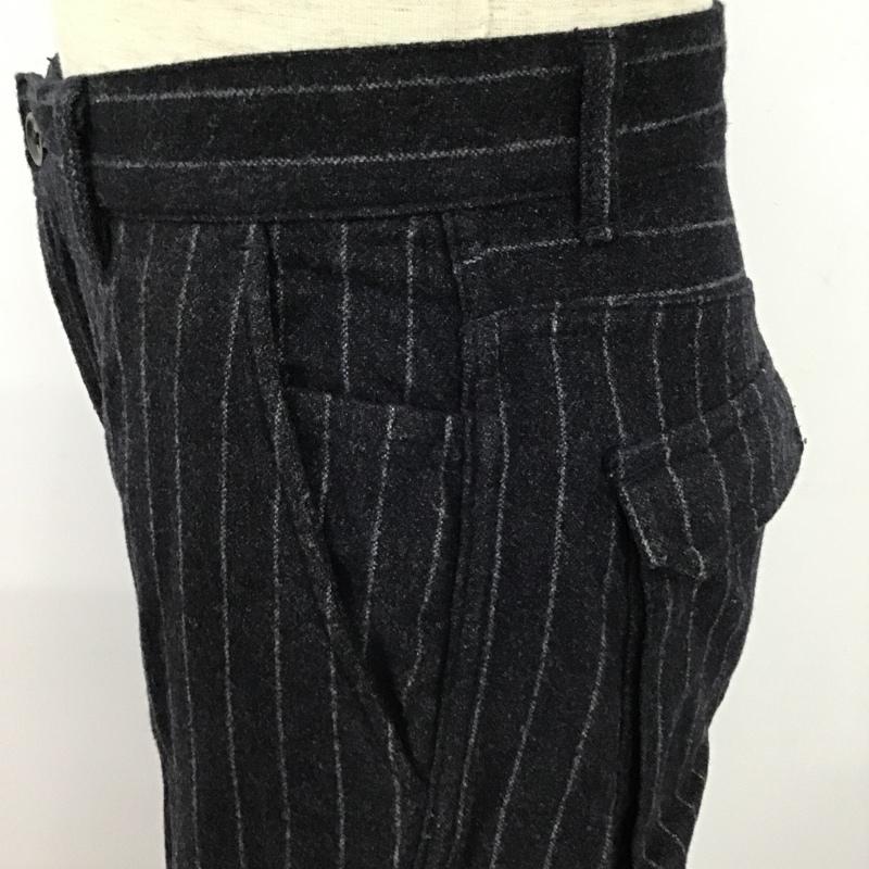 シップス SHIPS ボトムス ボトムス 113-12-1353 ウール混 カーゴパンツ 46 ストライプ 紺 / ネイビー / X 白 / ホワイト / メンズ USED 古着 中古 10096107