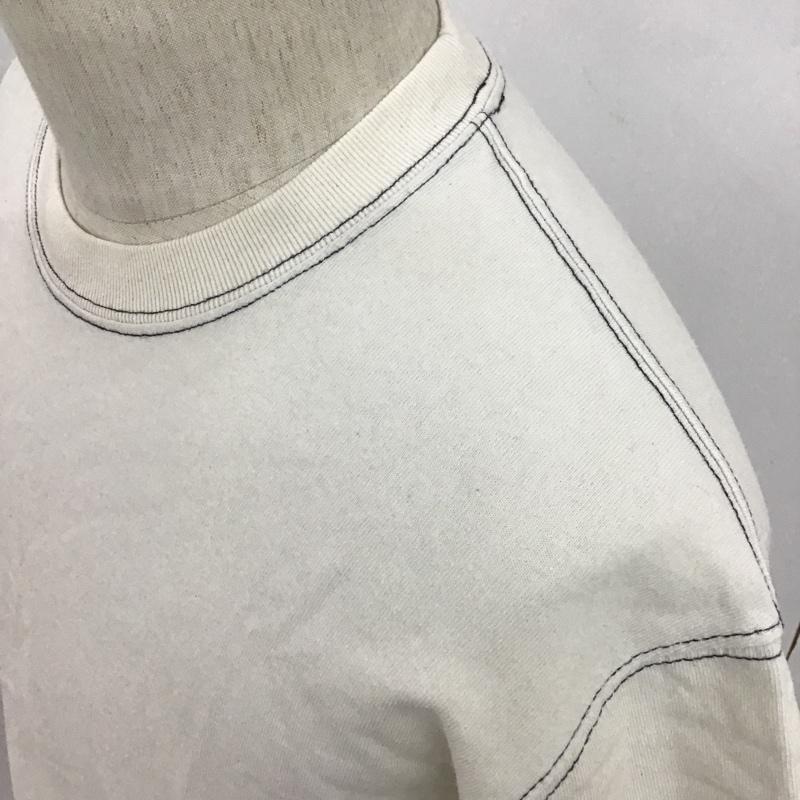 ダントン Danton Tシャツ 半袖 20S-HS-001 40 ロゴ、文字 アイボリー / アイボリー / メンズ USED 古着 中古 10096113