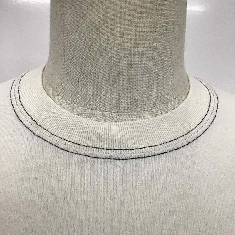ダントン Danton Tシャツ 半袖 20S-HS-001 40 ロゴ、文字 アイボリー / アイボリー / メンズ USED 古着 中古 10096113