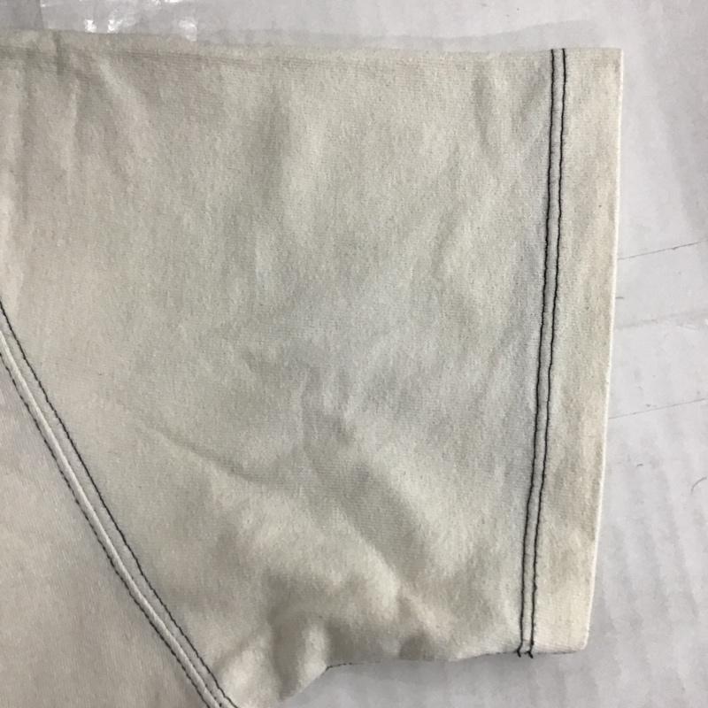ダントン Danton Tシャツ 半袖 20S-HS-001 40 ロゴ、文字 アイボリー / アイボリー / メンズ USED 古着 中古 10096113