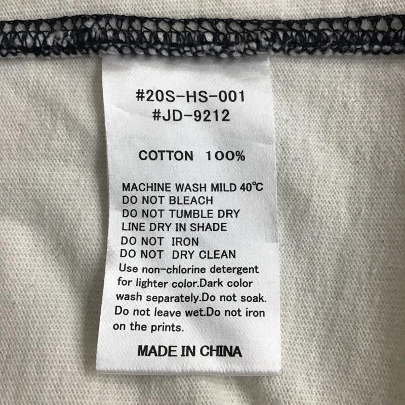 ダントン Danton Tシャツ 半袖 20S-HS-001 40 ロゴ、文字 アイボリー / アイボリー / メンズ USED 古着 中古 10096113