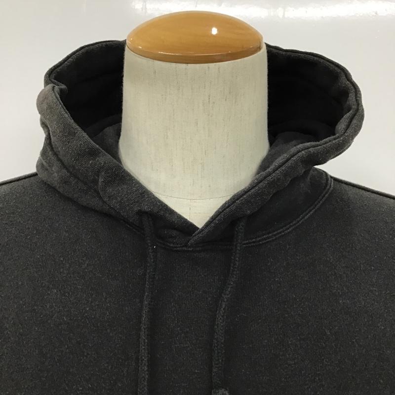 チャンピオン Champion パーカー 長袖 C3-C118 プルオーバー フーディー M ワンポイント 黒 / ブラック / メンズ USED 古着 中古 10096128