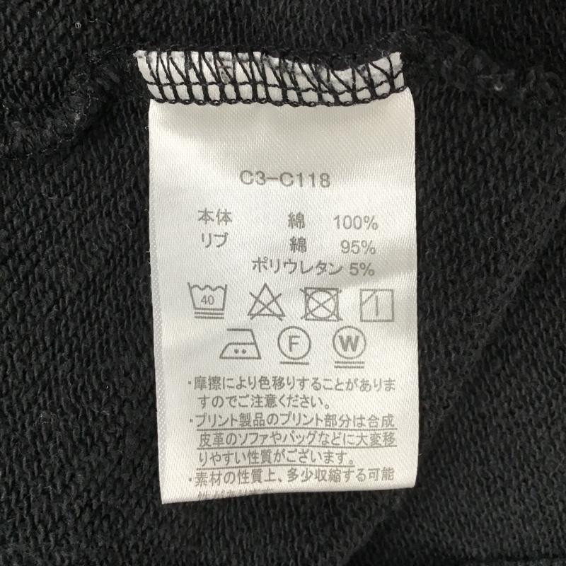 チャンピオン Champion パーカー 長袖 C3-C118 プルオーバー フーディー M ワンポイント 黒 / ブラック / メンズ USED 古着 中古 10096128