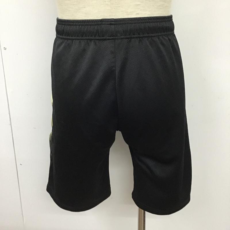 アディダス adidas パンツ ショートパンツ Z05459 ハーフパンツ ジャージ スポーツウェア L ロゴ、文字 黒 / ブラック / X 金 / ゴールド / メンズ USED 古着 中古 10096136