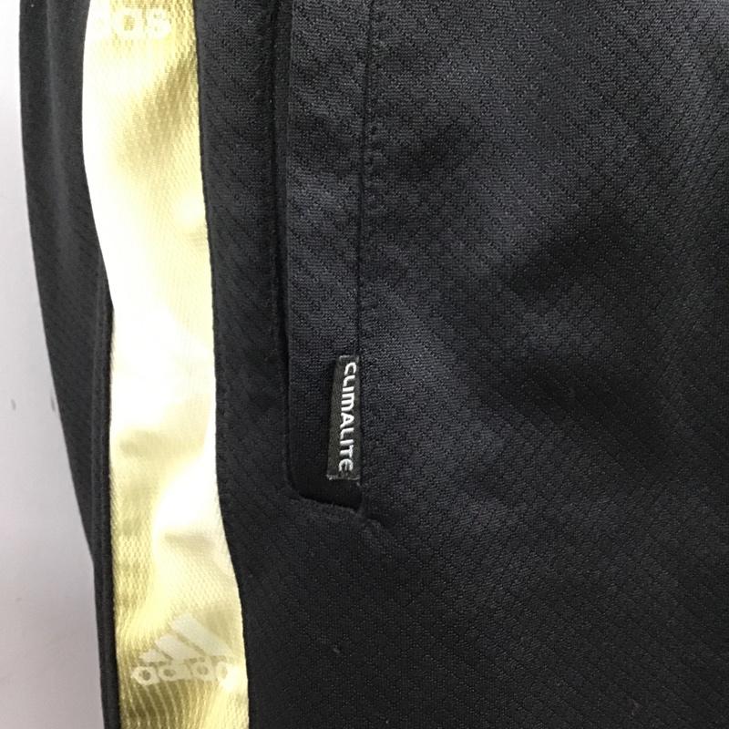 アディダス adidas パンツ ショートパンツ Z05459 ハーフパンツ ジャージ スポーツウェア L ロゴ、文字 黒 / ブラック / X 金 / ゴールド / メンズ USED 古着 中古 10096136