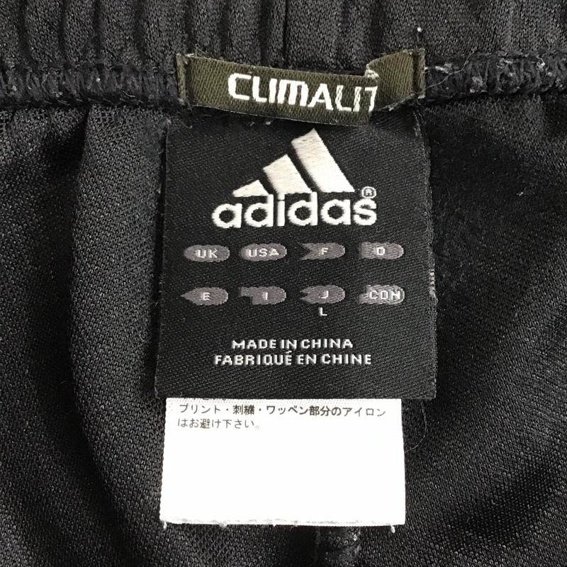アディダス adidas パンツ ショートパンツ Z05459 ハーフパンツ ジャージ スポーツウェア L ロゴ、文字 黒 / ブラック / X 金 / ゴールド / メンズ USED 古着 中古 10096136