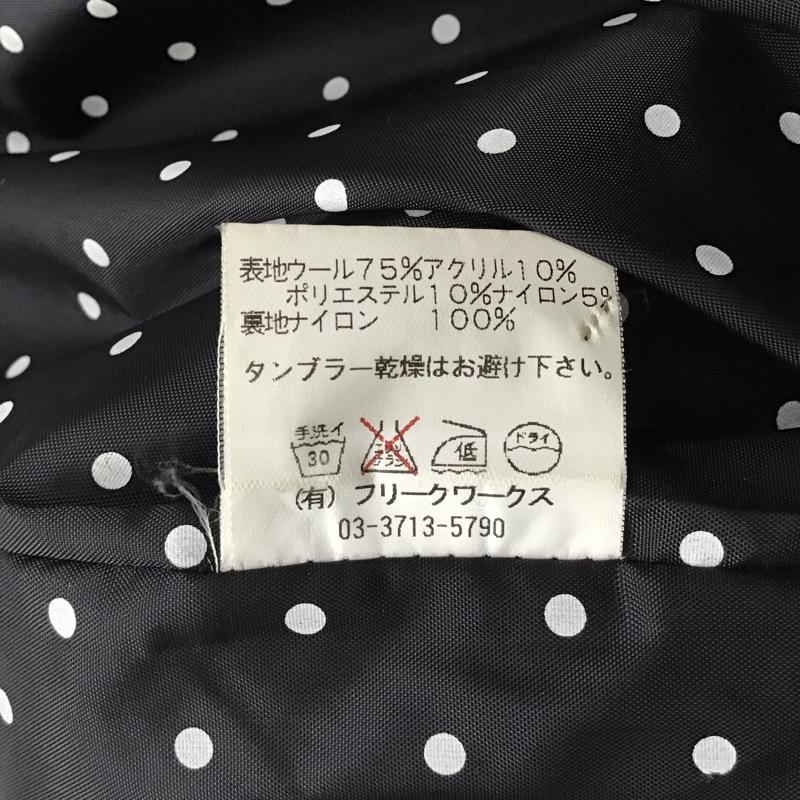 ファンダメンタルアグリーメントラグジュアリー FUNDAMENTALAGREEMENTLUXURY コート コート一般 ウール フード L 無地 黒 / ブラック / メンズ USED 古着 中古 10096170