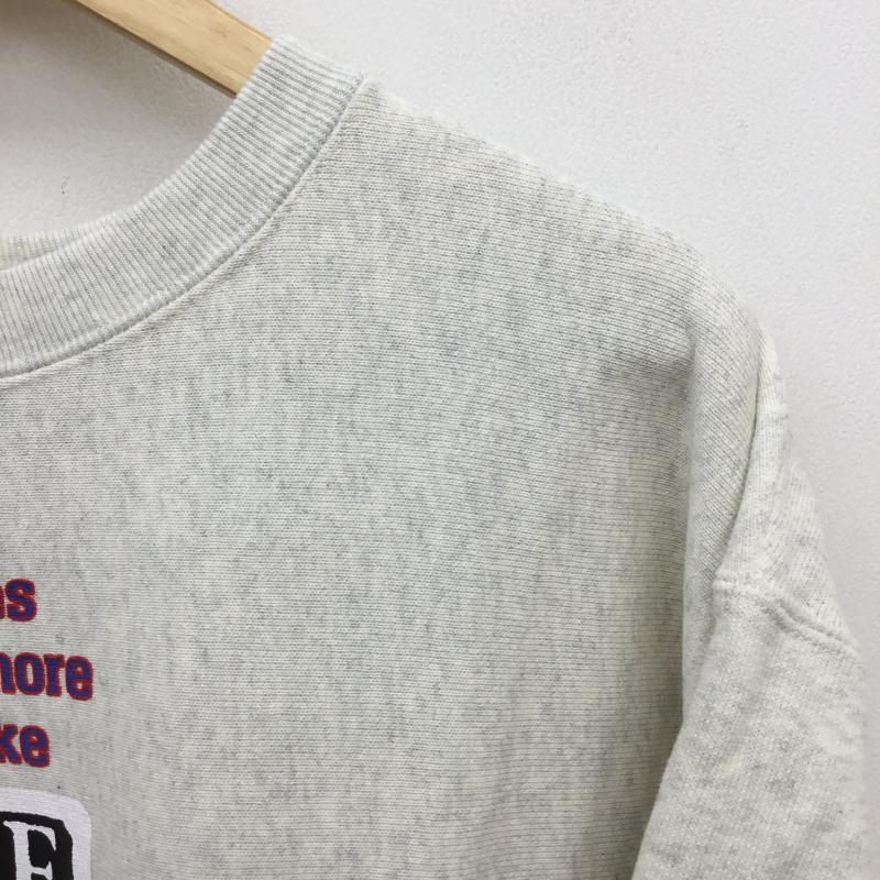 チャンピオン Champion トレーナー 長袖 BlackEyePatch ブラックアイパッチ タグ付 XL ロゴ、文字 メンズ USED 古着 中古 10096178