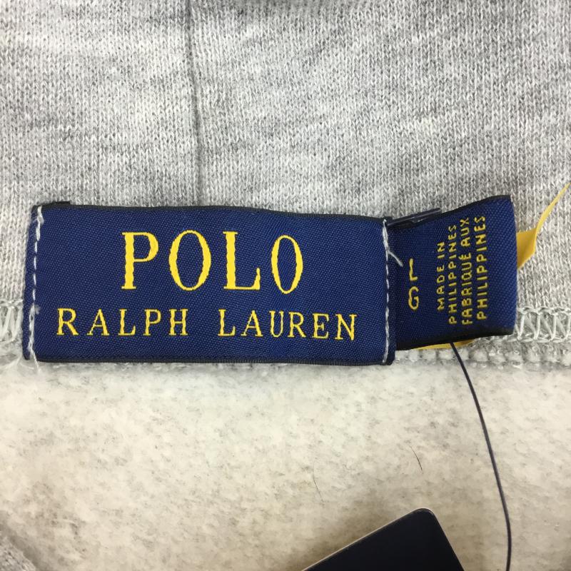 ポロラルフローレン POLO RALPH LAUREN パーカー 長袖 タグ付 L ロゴ、文字 灰 / グレー / メンズ USED 古着 中古 10096179