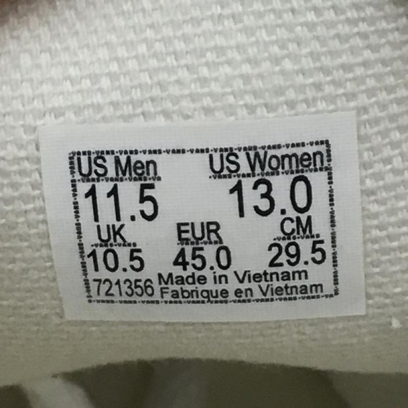 バンズボルト VANS VAULT スニーカー スニーカー Authentic VR3 LX VN0A5EE2AZD1 29.5cm ロゴ、文字 茶 / ブラウン / メンズ USED 古着 中古 10096184