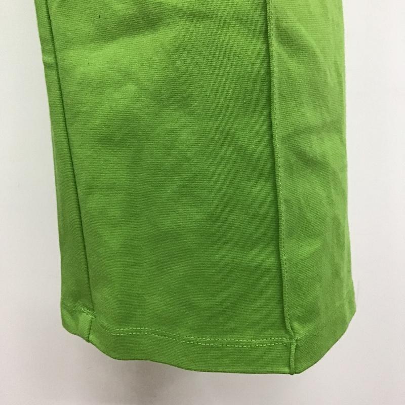 ローリーズファーム LOWRYS FARM パンツ スラックス LF522024AD センタープレスパンツ カジュアルパンツ ワイドパンツ ストレートパンツ L 無地 緑 / グリーン / レディース USED 古着 中古 10096190
