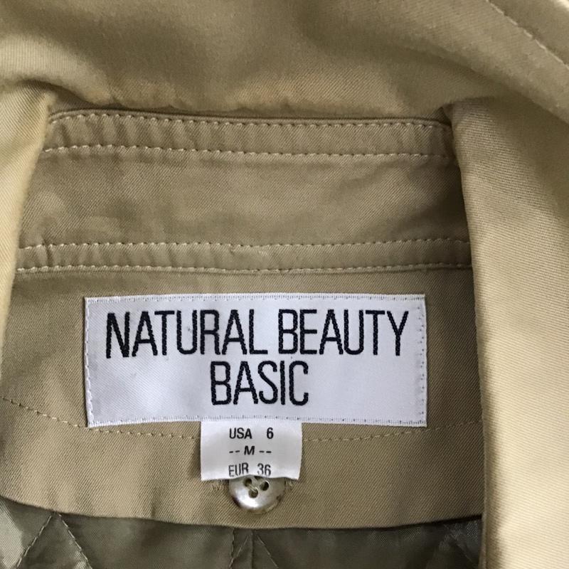 エヌ(エヌ ナチュラルビューティーベーシック) N.(N. Natural Beauty Basic) コート トレンチコート 017-152102 トレンチコート ロングコート アウター M 無地 ベージュ / ベージュ / レディース USED 古着 中古 10096241