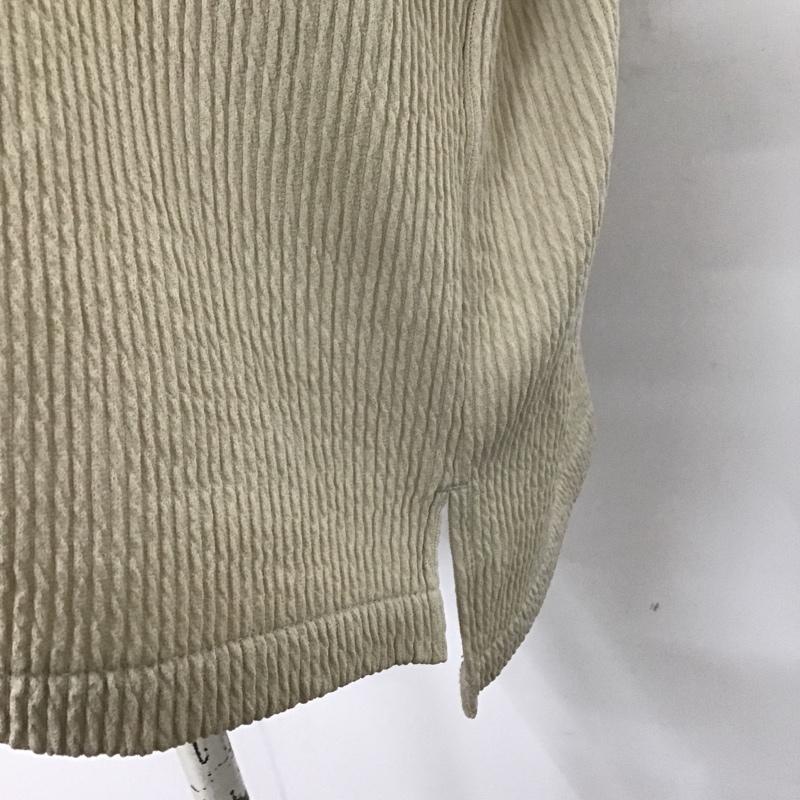 クラシカルエルフ classicalelf シャツ、ブラウス 半袖 ce0940056 吸水速乾UVカット付き開襟シャツ 半袖シャツ 半袖カットソー L 無地 ベージュ / ベージュ / レディース USED 古着 中古 10096247