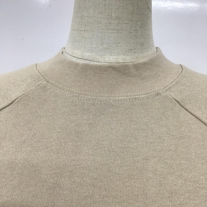 クラシカルエルフ classicalelf カットソー 半袖 cl5015 モックネックTシャツ モックネックTシャツ 半袖カットソー M 無地 ベージュ / ベージュ / レディース USED 古着 中古 10096256