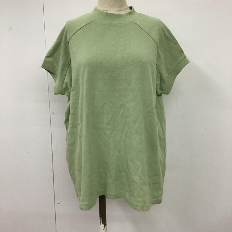 クラシカルエルフ classicalelf カットソー 半袖 cl5015 モックネックTシャツ モックネックTシャツ 半袖カットソー M 無地 緑 / グリーン / レディース USED 古着 中古 10096258