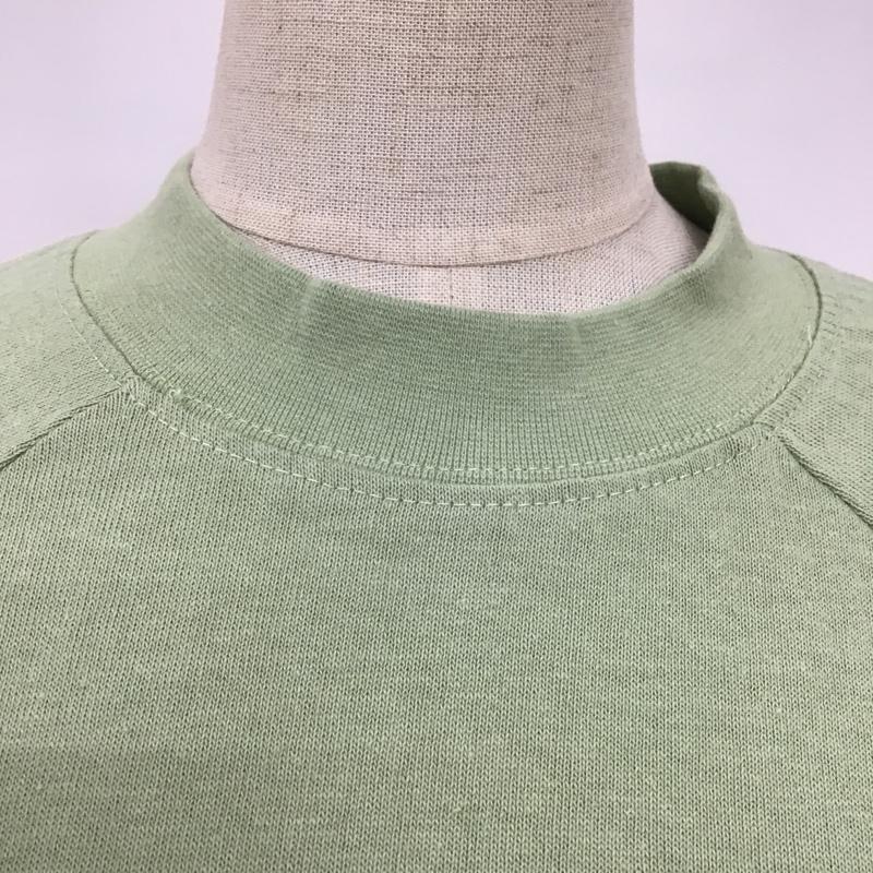 クラシカルエルフ classicalelf カットソー 半袖 cl5015 モックネックTシャツ モックネックTシャツ 半袖カットソー M 無地 緑 / グリーン / レディース USED 古着 中古 10096258