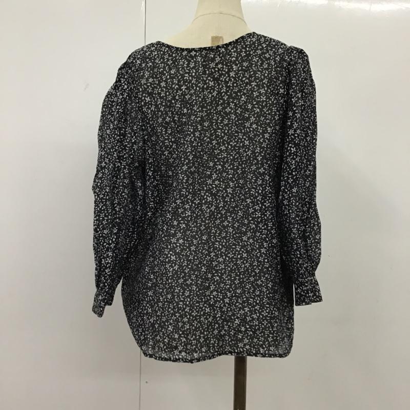 アパートバイローリーズ apart by lowrys シャツ、ブラウス 七分袖 AP260157AD 2wayパフスリーブブラウス 長袖カットソー 長袖シャツ 総柄 前開シャツ FREE 総柄 X 花柄 マルチカラー / マルチカラー / レディース USED 古着 中古 10096338