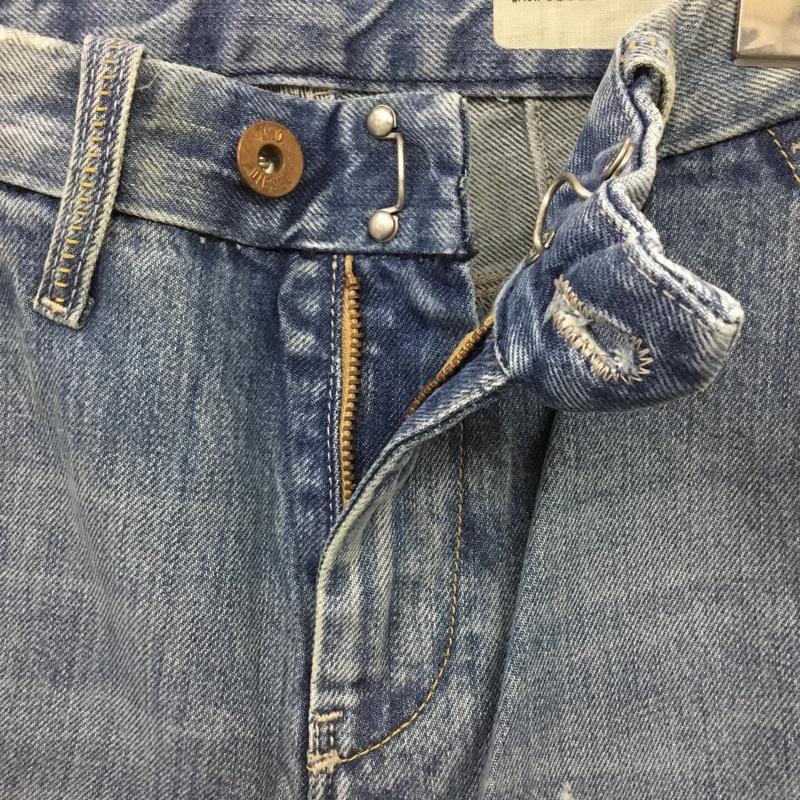 ディーゼル DIESEL パンツ デニム、ジーンズ FLAIRLEGG 0888Z ワイドパンツ W24L32 無地 水色 / ライトブルー / レディース USED 古着 中古 10096349