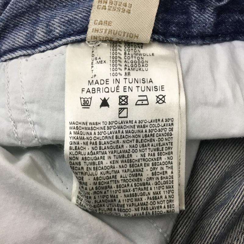ディーゼル DIESEL パンツ デニム、ジーンズ FLAIRLEGG 0888Z ワイドパンツ W24L32 無地 水色 / ライトブルー / レディース USED 古着 中古 10096349