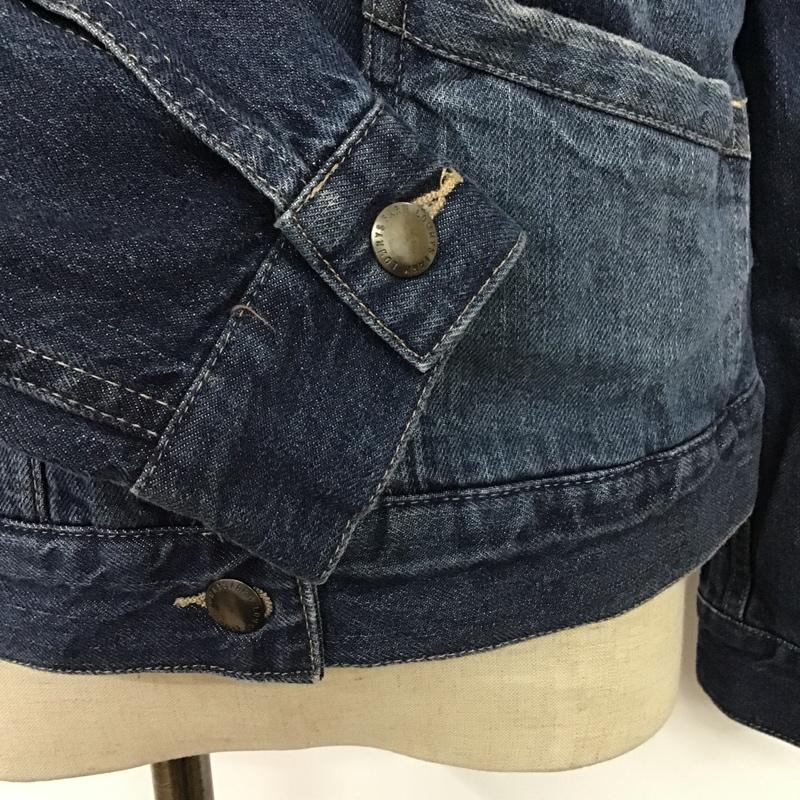 ローリーズファーム LOWRYS FARM ジャケット、上着 ジャケット、ブレザー LF715039N9 Gジャン デニム 裏ボア M 無地 青 / ブルー / レディース USED 古着 中古 10096382