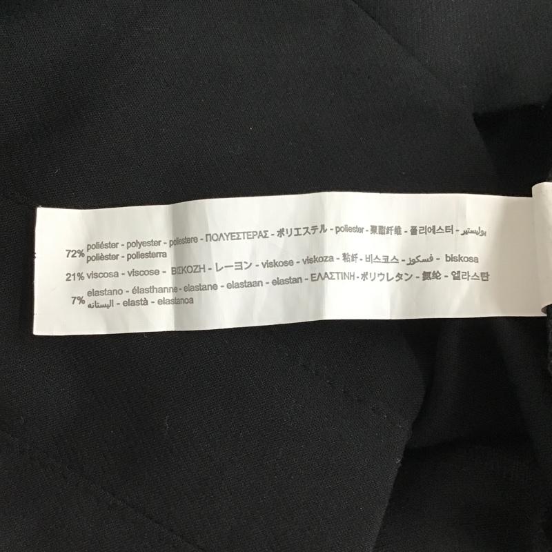 ザラ ZARA ボトムス ボトムス 1608 832 800 ハイウエストパンツ S 無地 黒 / ブラック / レディース USED 古着 中古 10096395