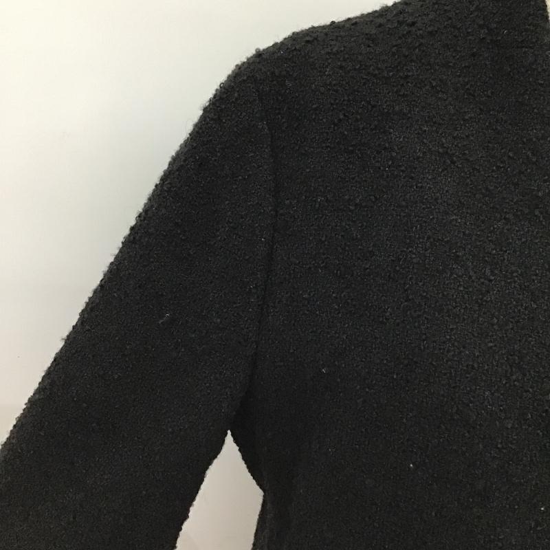 ユニクロ UNIQLO ジャケット、上着 ジャケット、ブレザー 211-166566 CARINE ROITFELD ソフトウールジャケット ノーカラー タグ付き M 無地 黒 / ブラック / レディース USED 古着 中古 10096401