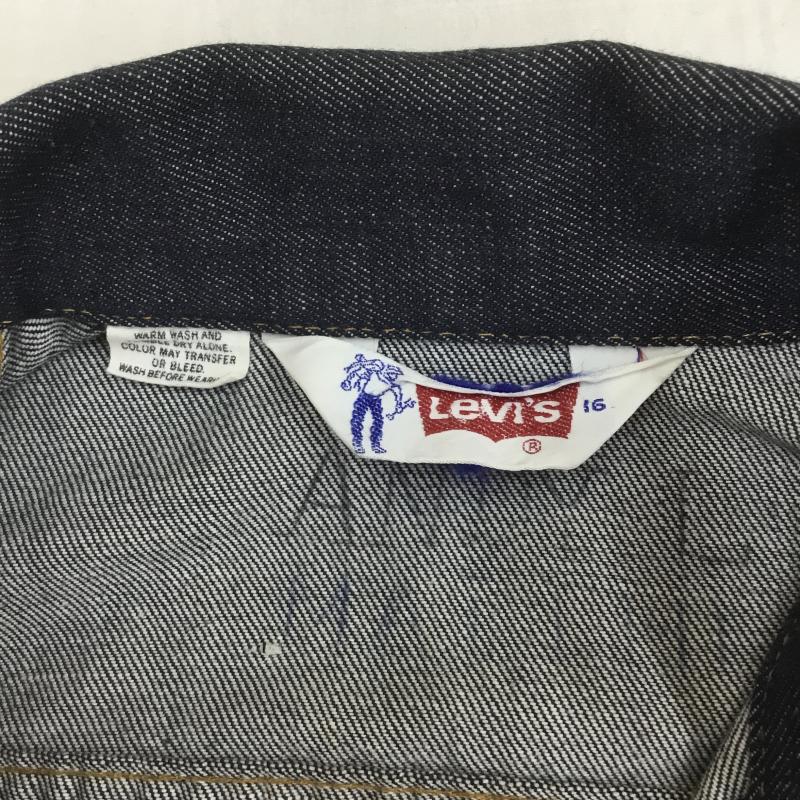 リーバイス Levi's ジャケット、上着 ジャンパー、ブルゾン 70s 三角タグ オレンジタブ FREE インディゴ / インディゴ / レディース USED 古着 中古 10096442