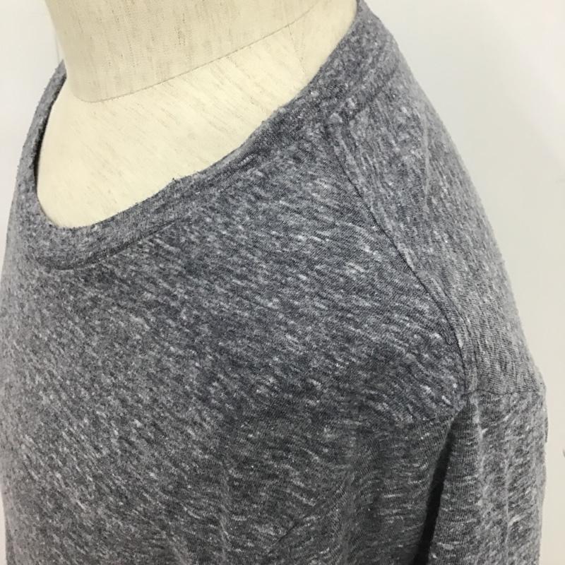 ジェラートピケ gelato pique Tシャツ 半袖 PMCT192947 ドッグワンポイントTシャツ 半袖カットソー プリントTシャツ ルームウエア M プリント 灰 / グレー / メンズ USED 古着 中古 10096450