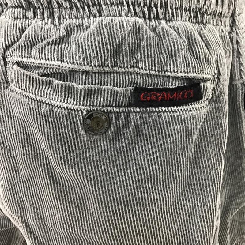 グラミチ GRAMICCI パンツ ショートパンツ RN76104 ショートパンツ ハーフパンツ コーデュロイ XL 無地 灰 / グレー / メンズ USED 古着 中古 10096489