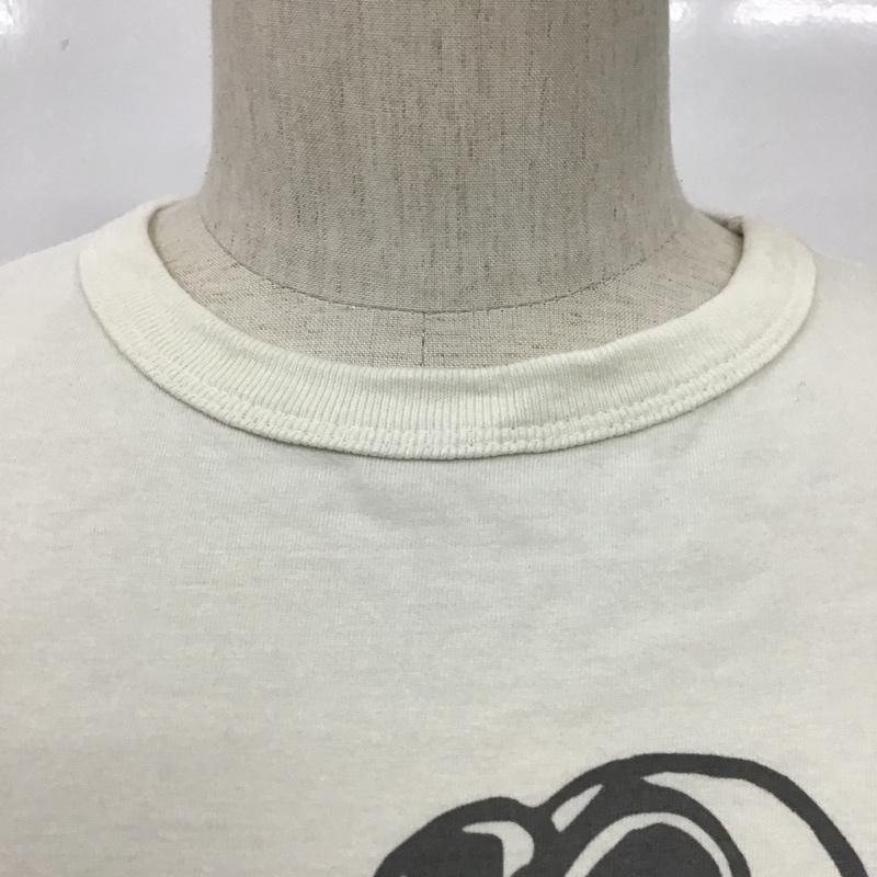 バズリクソンズ Buzz Rickson's Tシャツ 半袖 半袖カットソー プリントTシャツ クルーネックカットソー ヴィンテージ L プリント オフホワイト / オフホワイト / メンズ USED 古着 中古 10096490