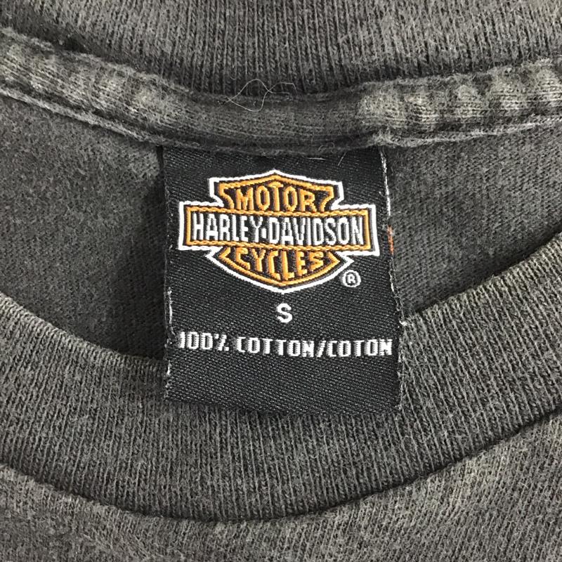 ハーレーダビッドソン Harley-Davidson Tシャツ 半袖 プリントTシャツ 半袖カットソー ヴィンテージTシャツ 古着 S プリント マルチカラー / マルチカラー / メンズ USED 古着 中古 10096513