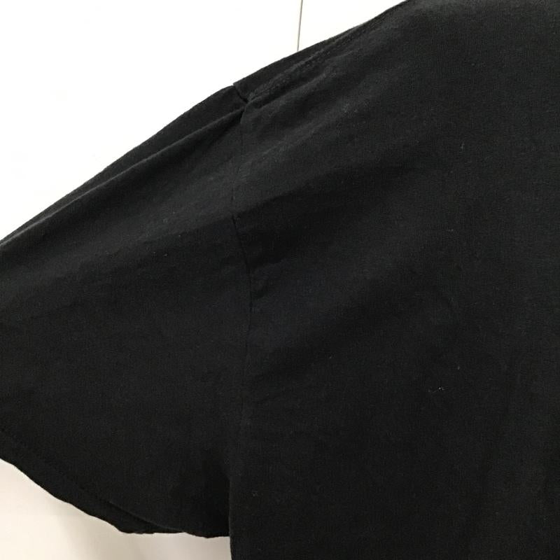 古着 USED Tシャツ 半袖 半袖カットソー プリントTシャツ クルーネックカットソー 古着 XXL プリント 黒 / ブラック / メンズ USED 古着 中古 10096515
