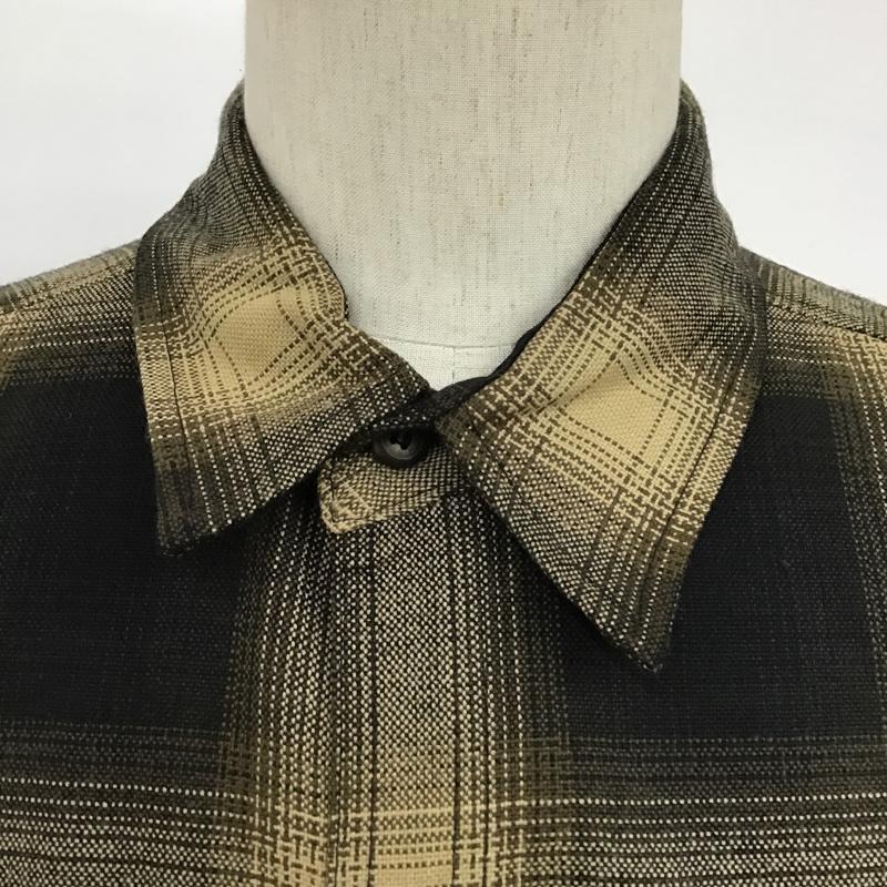 キャルトップ CALTOP シャツ、ブラウス 半袖 半袖シャツ カラーシャツ 半袖カットソー チェックシャツ XXL チェック マルチカラー / マルチカラー / メンズ USED 古着 中古 10096529