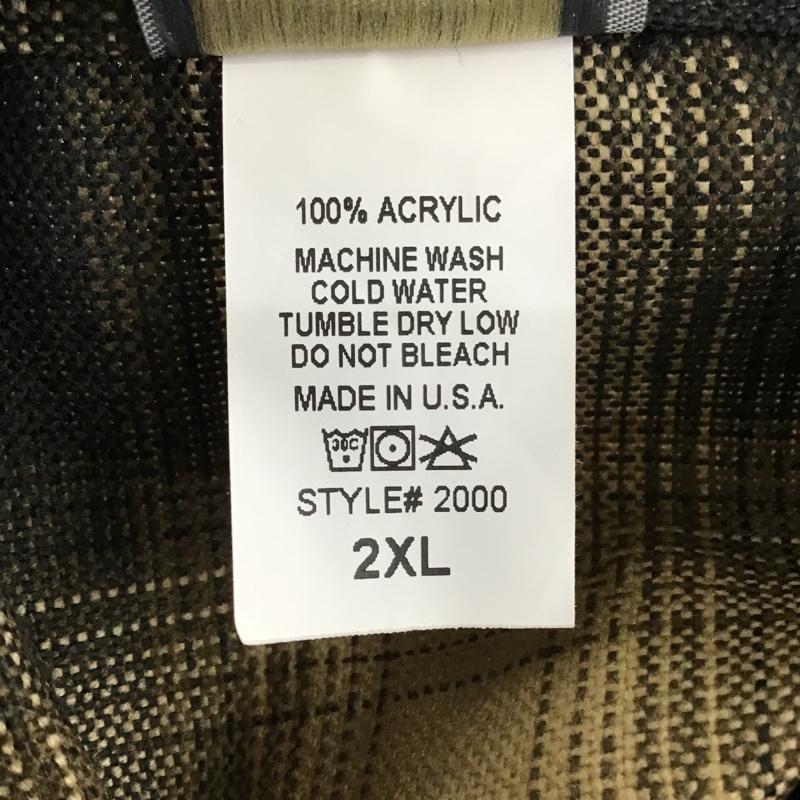 キャルトップ CALTOP シャツ、ブラウス 半袖 半袖シャツ カラーシャツ 半袖カットソー チェックシャツ XXL チェック マルチカラー / マルチカラー / メンズ USED 古着 中古 10096529