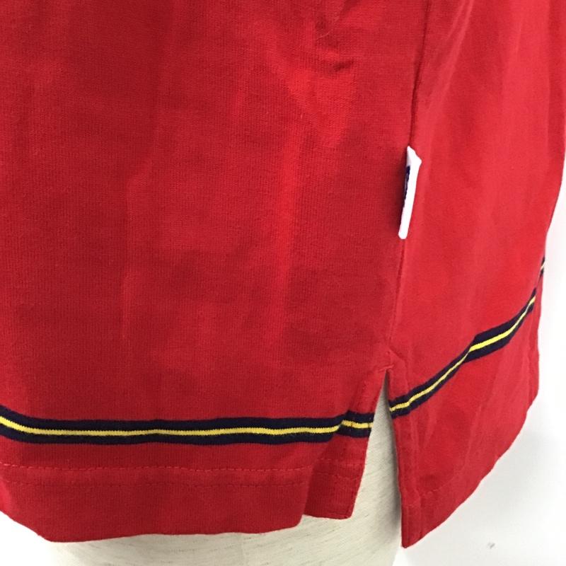 フィラ FILA カットソー 長袖 長袖カットソー ボーダーカットソー クルーネックカットソー S ボーダー柄 赤 / レッド / X 黄 / イエロー / X 紺 / ネイビー / メンズ USED 古着 中古 10096574