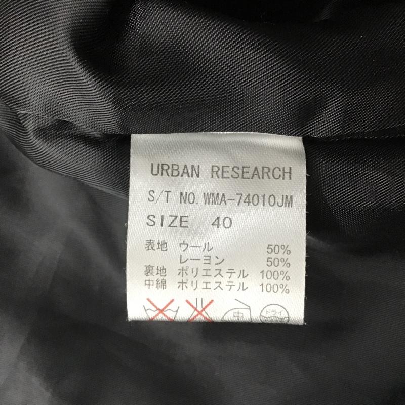 アーバンリサーチ URBAN RESEARCH ジャケット、上着 ジャンパー、ブルゾン キルティングジャケット カラージャケット ボタン前開ジャケット アウター 40 無地 灰 / グレー / メンズ USED 古着 中古 10096583