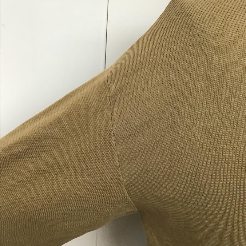 レイジブルー RAGEBLUE カーディガン 長袖 長袖カーディガン 長袖カットソー 前開カーディガン M 無地 茶 / ブラウン / メンズ USED 古着 中古 10096609