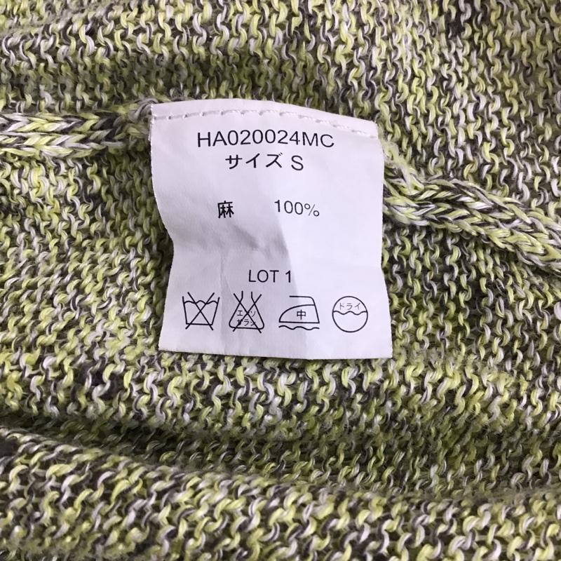 ハレ HARE ニット、セーター 長袖 長袖カットソー クルーネックカットソー ロングスリーブカットソー セーター ニット S 無地 マルチカラー / マルチカラー / メンズ USED 古着 中古 10096611