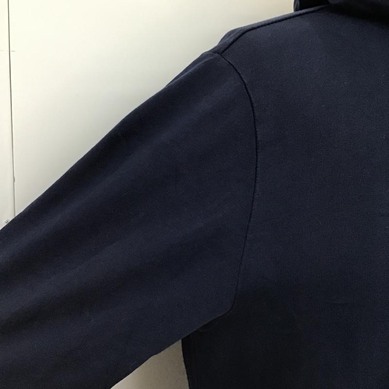 ジョルダーノ GIORDANO パーカー 長袖 長袖パーカー ジップアップジャケット パーカー L 無地 紺 / ネイビー / メンズ USED 古着 中古 10096614